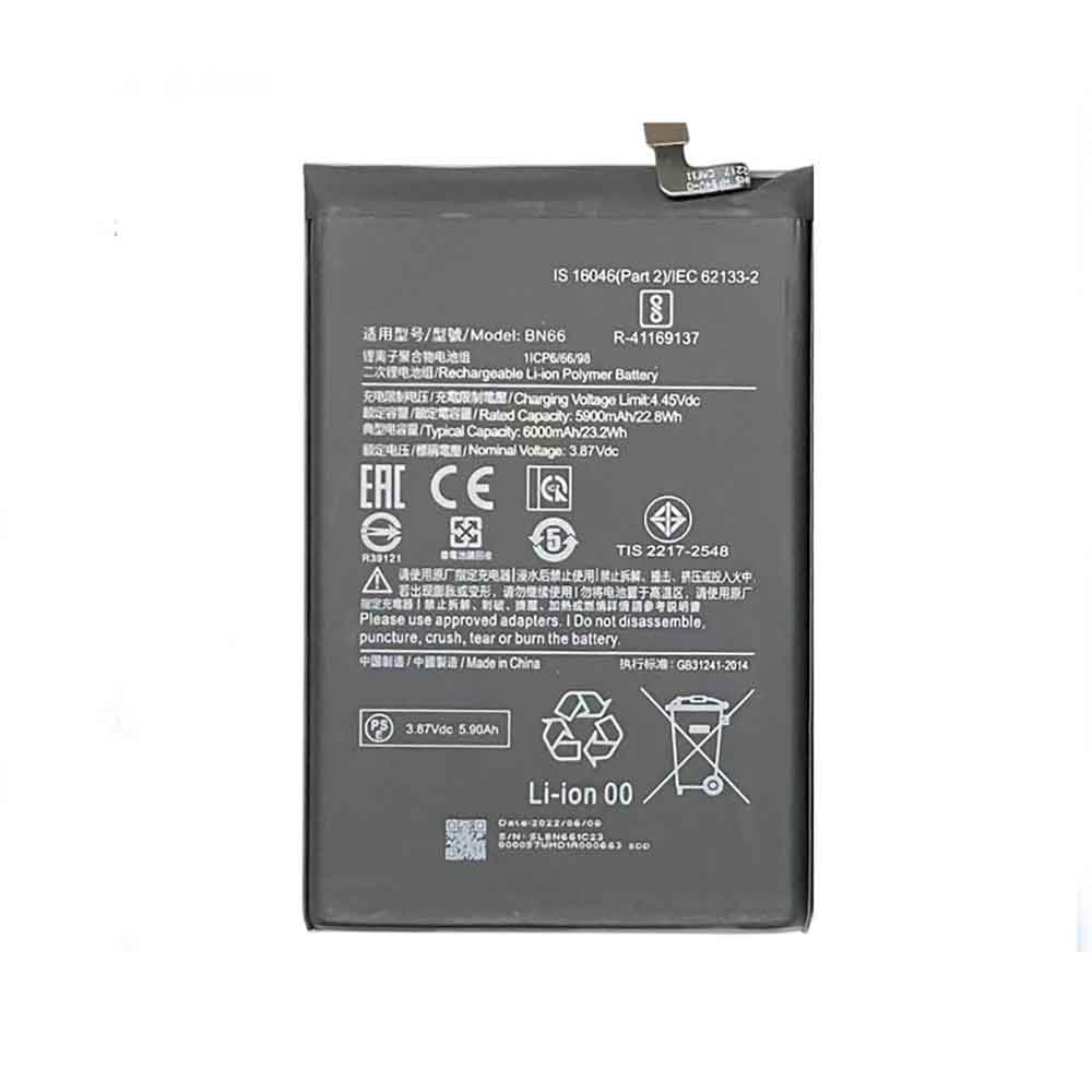 Batería para Gaming-Laptop-15.6-7300HQ-1050Ti/xiaomi-BN66